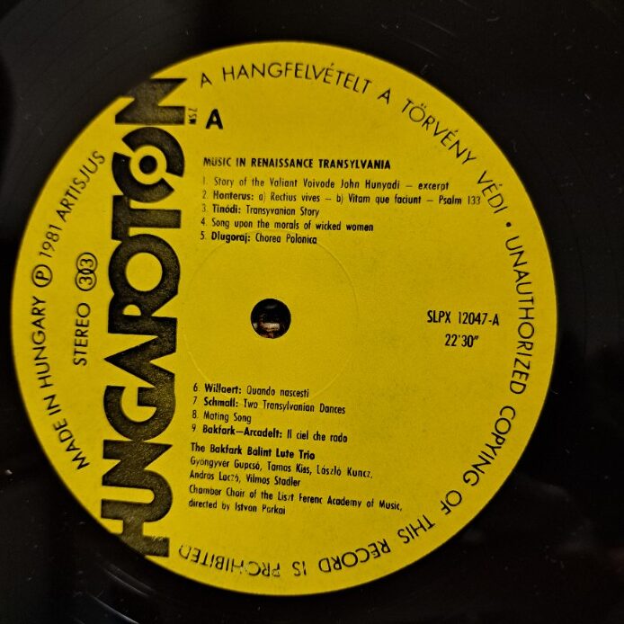 The Bakfark Bálint Lute Trio: Renaissance Music In Transylvania - Image 2